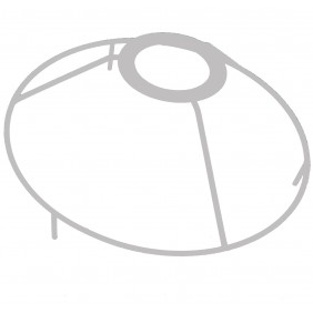 Lampshade Circular Ringset with feet - E27
