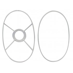 Oval Lampshade Frame Ringset - E14