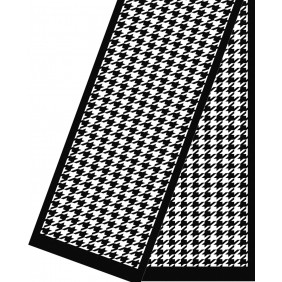 Foulards- écharpes Velours Dévoré - Blanche à teindre - 180 x 32 cm
