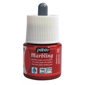 Peinture tous Textiles Pébéo Marbling