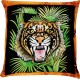 Housse de coussin en soie - pongé 10 - 40x 40 cm 