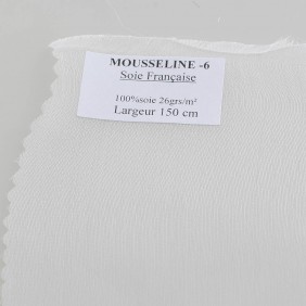 Tissus de soie PREMIUMS- tissés et apprêtés en France