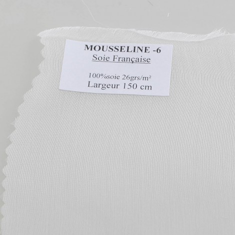Tissus de soie PREMIUMS- tissés et apprêtés en France