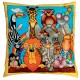 Housse de coussin en soie - pongé 10 - 40x 40 cm 