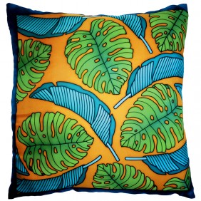 Outlined Cushion Cover - Ponge 10 silk