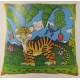 Housse de coussin en soie - pongé 10 - 40x 40 cm 